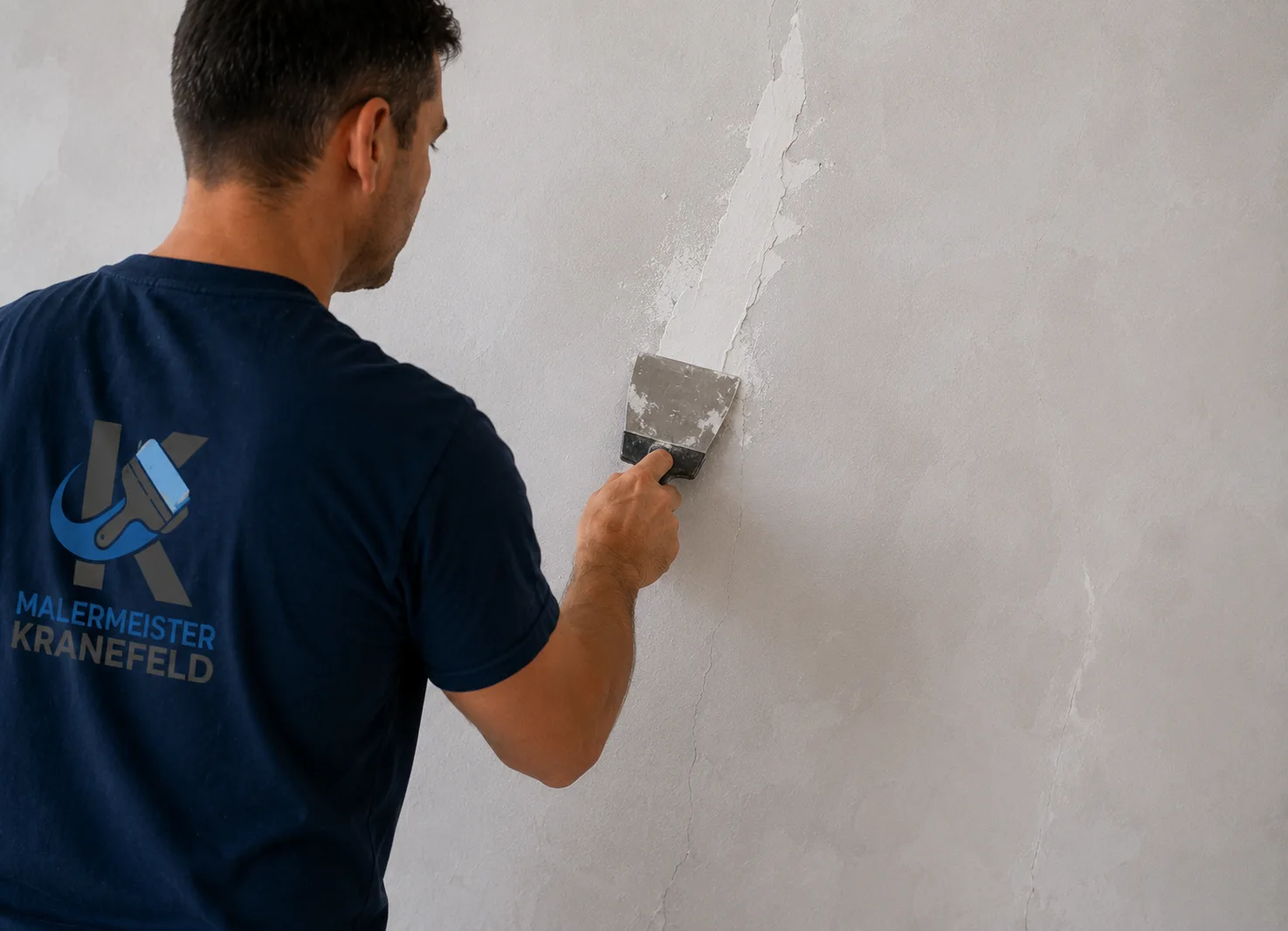 Spachtelarbeiten & Untergrundvorbereitung – Malermeister Kranefeld in Kamen